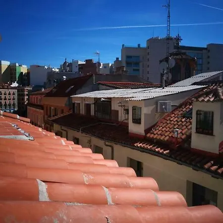 Modern Top Floor Loft At Malasana'S Heart Madrid Exterior photo